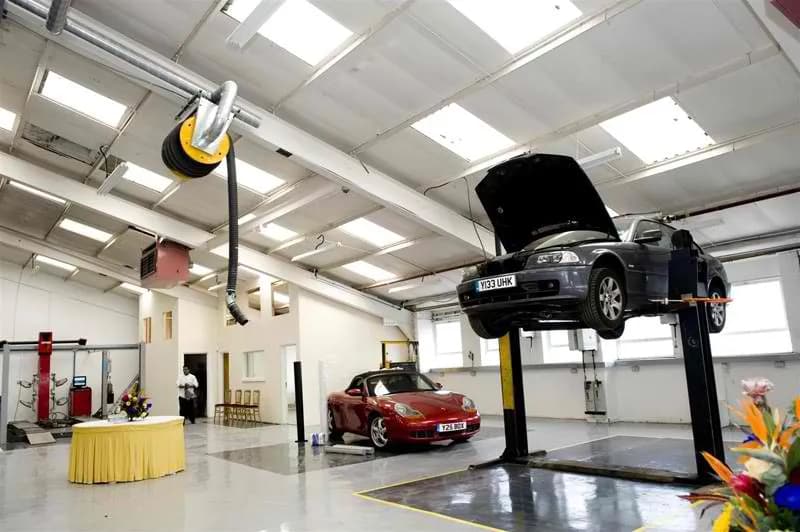 Auto City workshop floor, Northolt